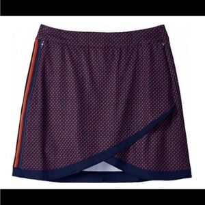 Peter Millar Deco Star Laura Wrap Ladies  Golf Skort NEW NWOT Size XS